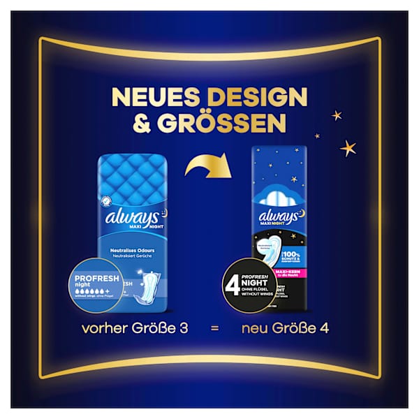 Maxi-Binden ProFresh Night always