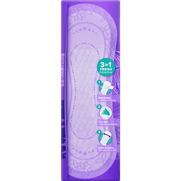 Slipeinlagen Daily Fresh Long ohne Duft, Big Pack always