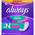 Slipeinlagen Daily Fresh Normal mit Frischeduft, Big Pack always
