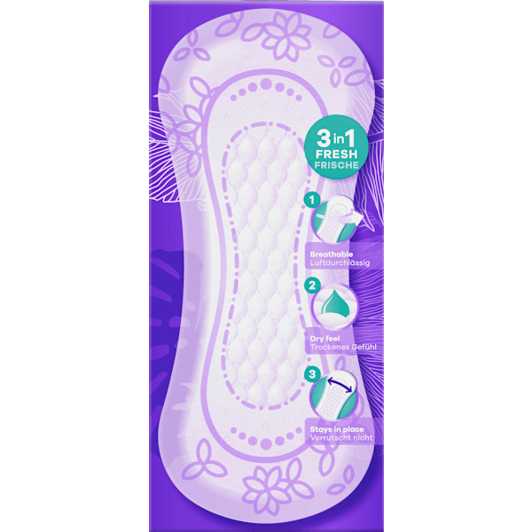 Slipeinlagen Daily Fresh Normal ohne Duft, Big Pack always