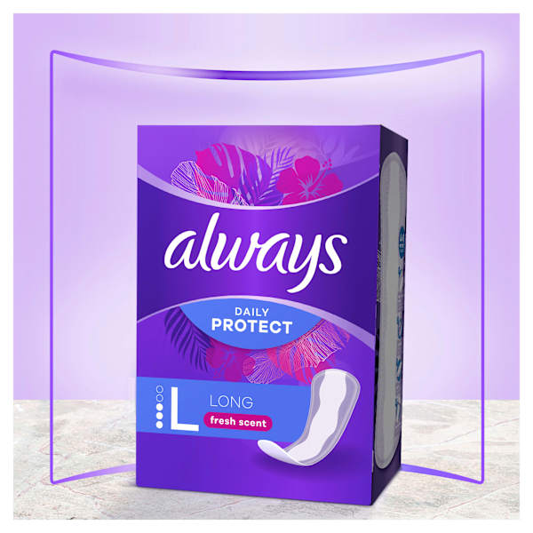 Slipeinlagen Daily Protect Long mit Frischeduft, Big Pack always