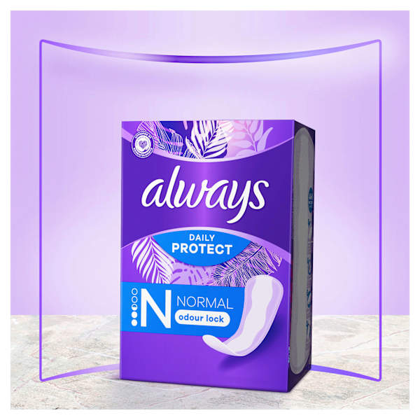 Slipeinlagen Daily Protect Normal mit Duft always