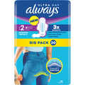 Ultra-Binden Day Long 2 mit Flügeln, Big Pack always