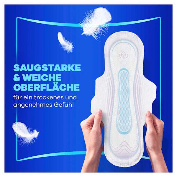 Ultra-Binden Day Long Plus 3 mit Flügeln, Big Pack always