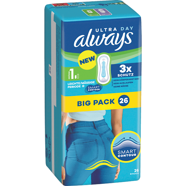 Ultra-Binden Day Normal 1, Big Pack always