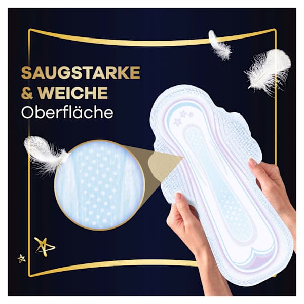 Ultra-Binden Secure Night 4 mit Flügeln, Big Pack always