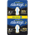Ultra-Binden Secure Night 4 mit Flügeln, Big Pack always