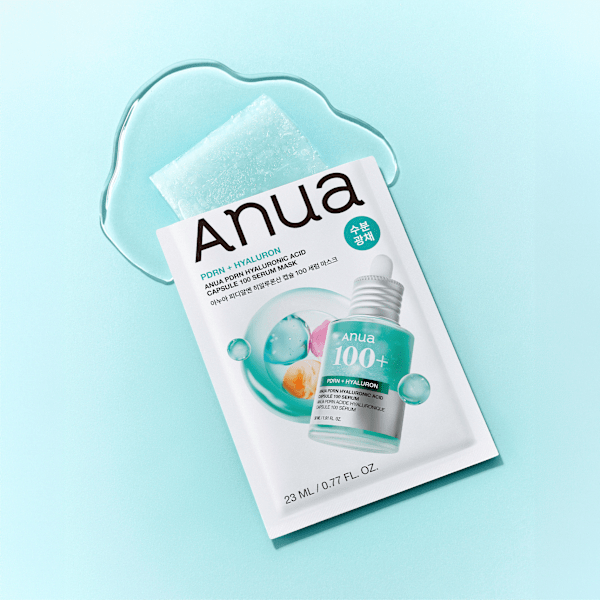 Gesichtsmaske PDRN Serum Mask 100 Hyaluronic Acid Capsule Anua