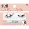 Künstliche Wimpern Set 434 3/4 Naked (1 Paar) & Mini Duo Kleber ARDELL