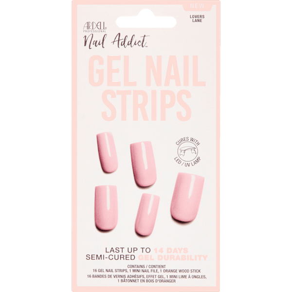UV Gel Nagelfolien, Gel Nail Strips Lovers Lane ARDELL