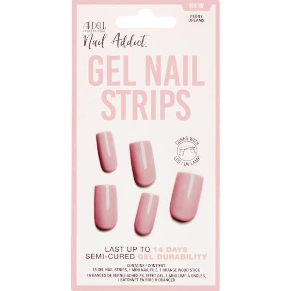 UV Gel Nagelfolien, Gel Nail Strips Peony Dreams ARDELL