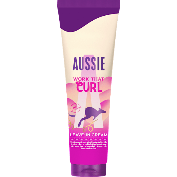 Leave-In Creme Work That Curl AUSSIE