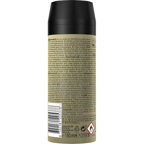 Deospray Billionaire AXE