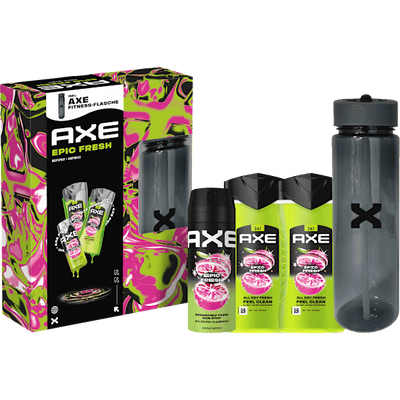 AXE Gift set Epic Fresh incl. fitness bottle 3 pieces, 1 piece