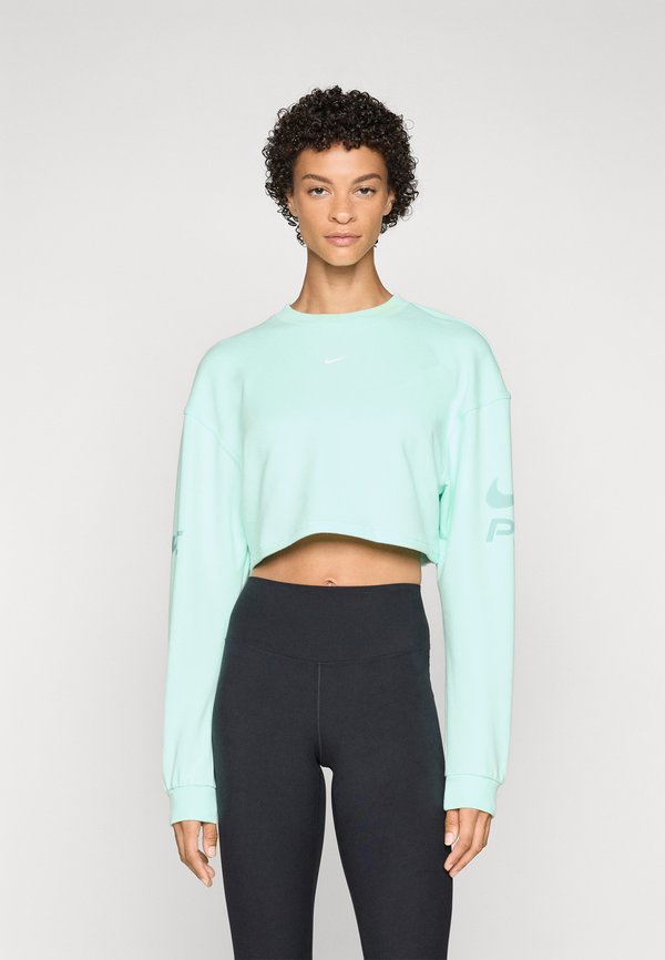 Nike Performance CREW - Sweatshirt - mint foam/cannon/white
