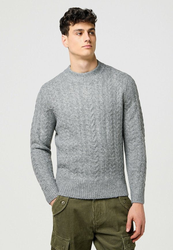 Wrangler LONG SLEEVE CABLE REGULAR FIT