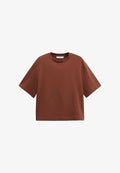 Mango Basic T-shirt - brown