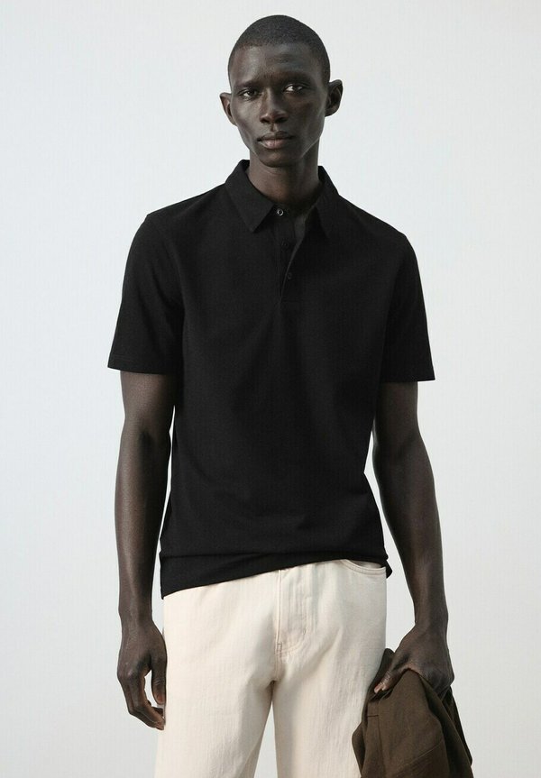 Mango Polo shirt - black