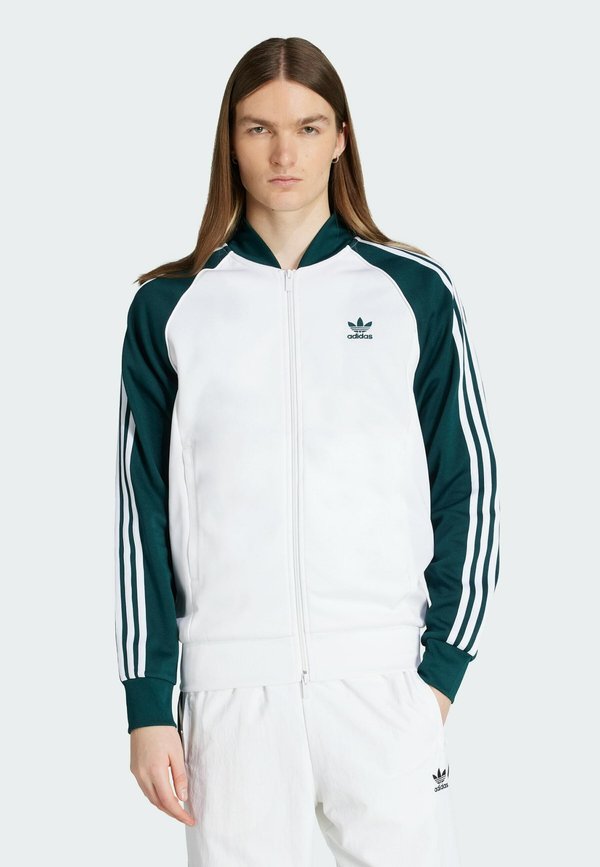 adidas Originals Bomber Jacket - white aurora ivy white