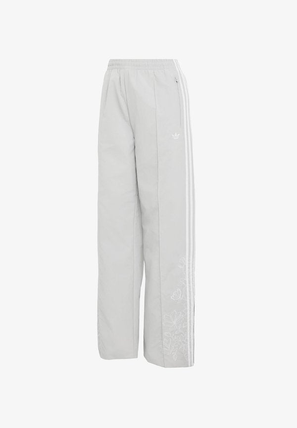 adidas Originals FLORAL GFX FIREBIRD LOOSE TRACK - Tracksuit bottoms - grey two