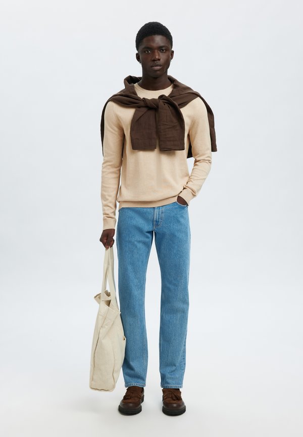 Selected SLHBERG CREW NECK NOOS