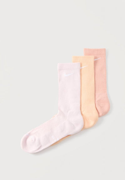 Nike Performance UNISEX 3 PACK - Sports socks - orange/pink