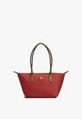 Tommy Hilfiger POPETTE EAST WEST TOTE - Tote bag - autumn red