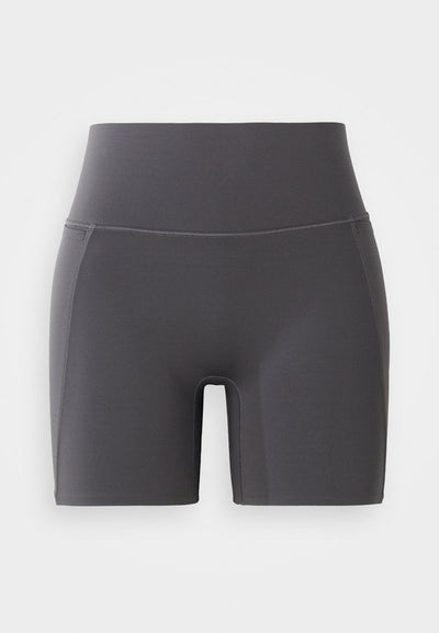 Nike Performance W NK DF UNVRSA HR 5IN SHRT PKT - Leggings - thunder grey/dark shadow