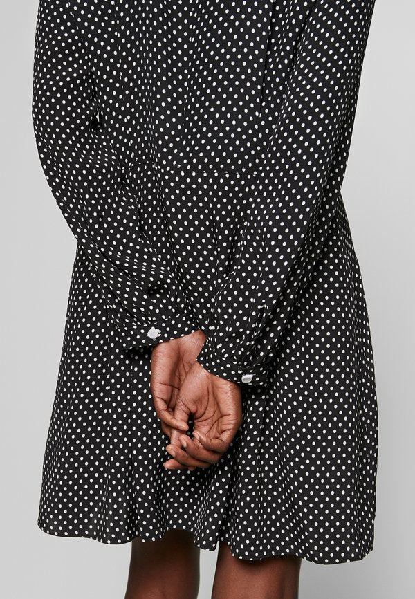 COACH POLKA DOT BIB DRESS