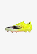 adidas Performance F50 ELITE LACELESS FG - Firm-ground football boots - team solar yellow core black lucid red