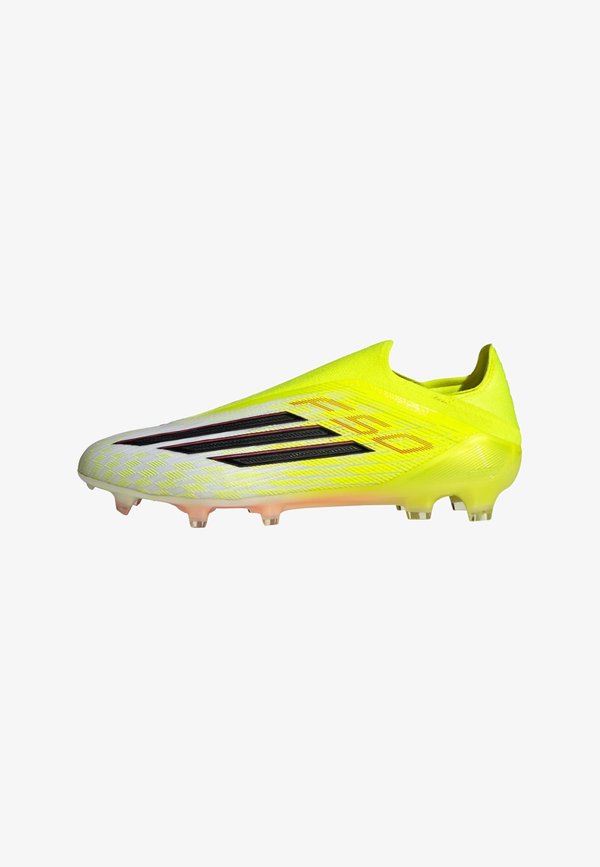 adidas Performance F50 ELITE LACELESS FG - Firm-ground football boots - team solar yellow core black lucid red