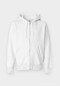 Nike Sportswear M NK CLUB BB FZ HOODIE - Zip-up sweatshirt - birch heather/white