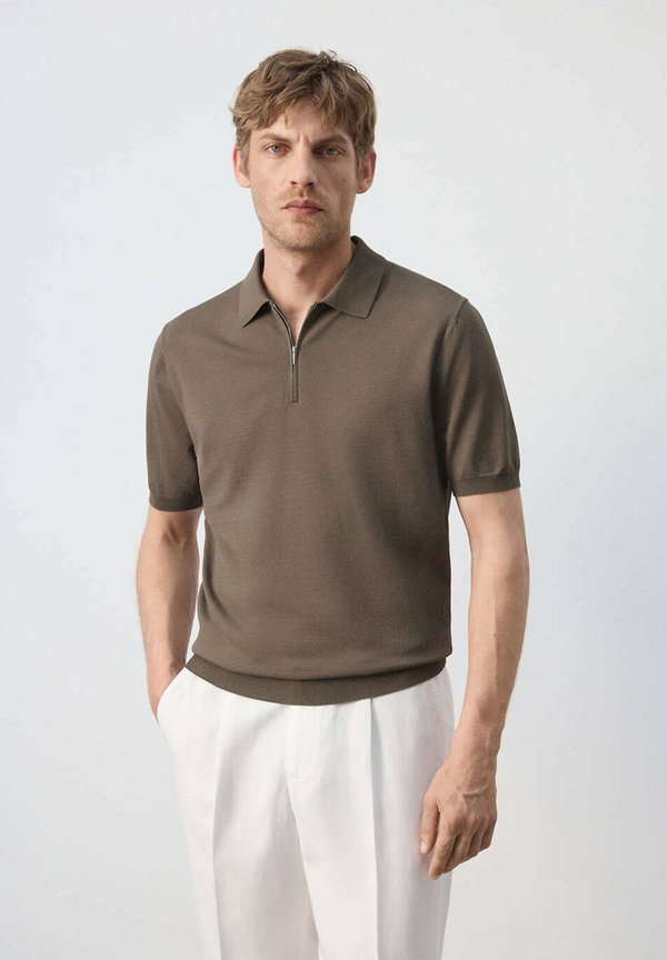 Mango ADULT - Polo shirt - brown