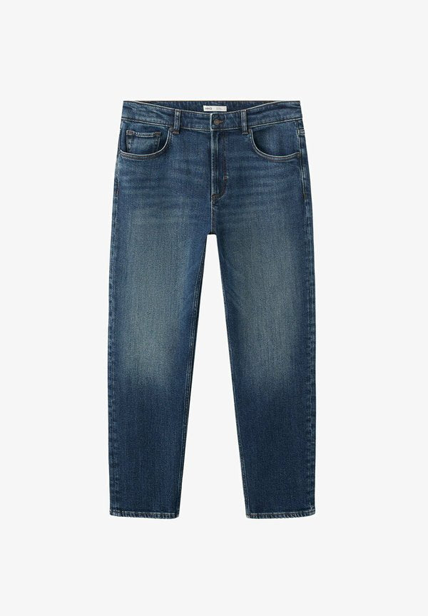 Mango ADULT - Slim fit jeans - dark blue