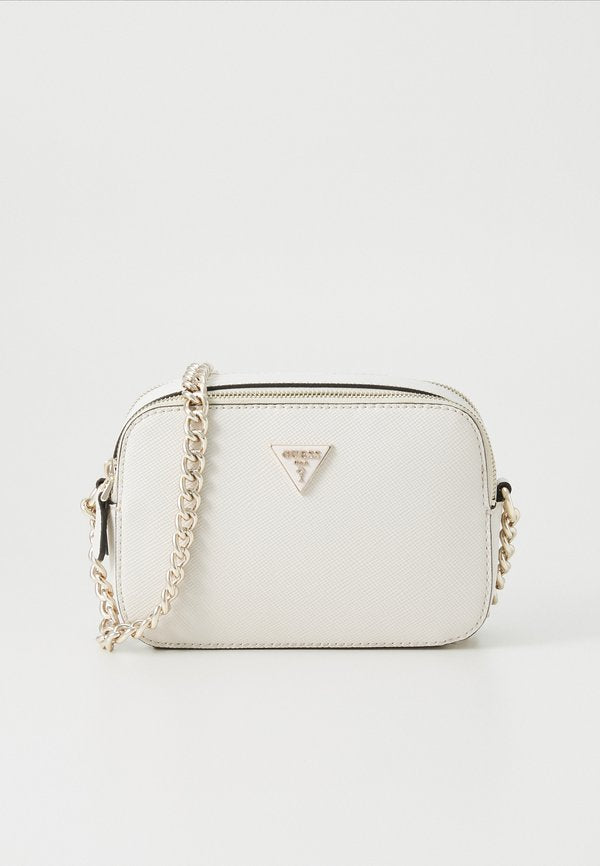 Guess NOELLE II CROSSBODY CAMERA - Cross body bag - bone