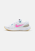 Nike Performance AIR ZOOM VOMERO 16 - Road running shoes - white/pink spell/noise aqua/wheat gold/black