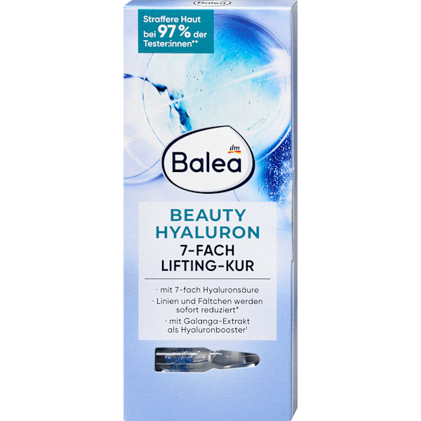 Ampullen Beauty Hyaluron Lifting-Kur (7x1 ml) Balea