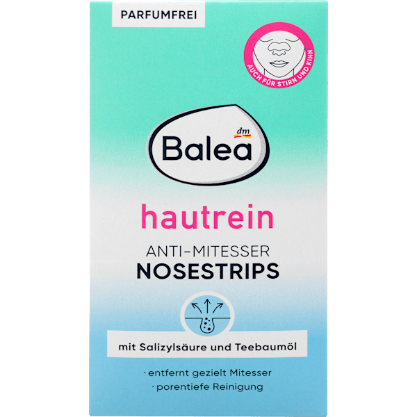 Anti-Mitesser Nosestrips Hautrein Balea