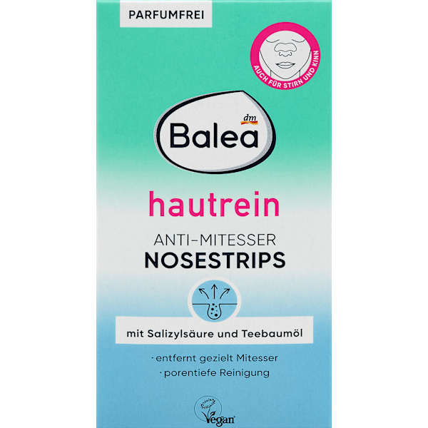Anti-Mitesser Nosestrips Hautrein Balea