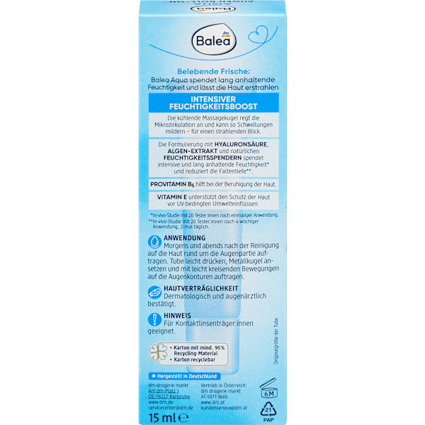 Augen Roll-On Aqua Balea