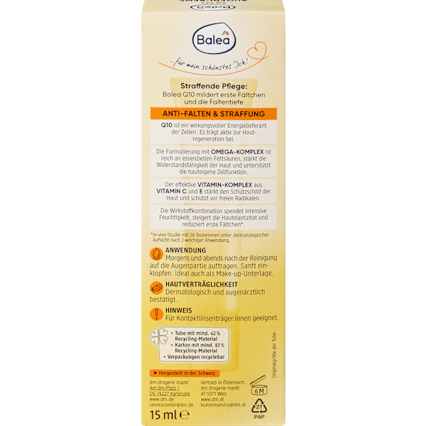 Augencreme Q10 Balea
