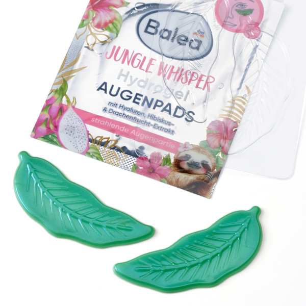 Augenpads Hydrogel Blätter (1 Paar), Jungle Whisper Balea