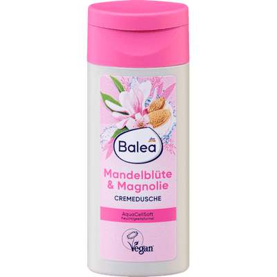 Balea Cream Shower Almond Blossom & Magnolia, travel size, 50 ml