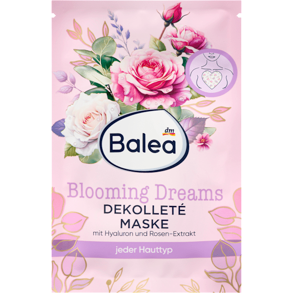 Dekolleté Tuchmaske Herzform Balea