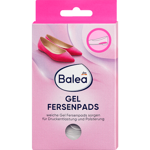 Druckstellenschutz Ferse Unterseite Gelpads Balea