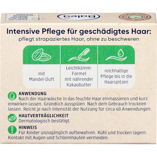 Fester Conditioner Avocadoöl & Mandel-Extrakt Balea