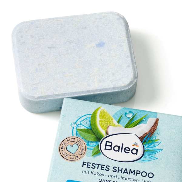 Festes Shampoo Kokos- & Limettenduft Balea