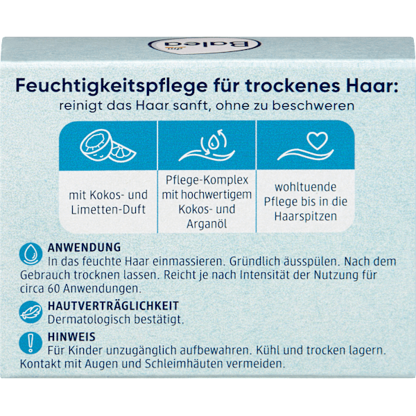 Festes Shampoo Kokos- & Limettenduft Balea