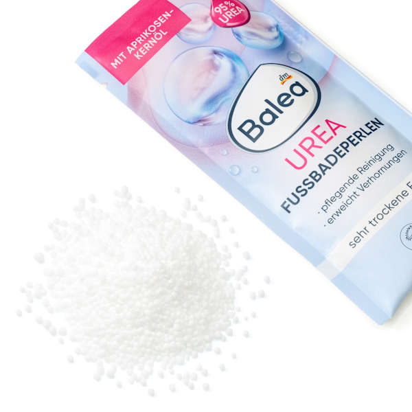 Fußbadeperlen sehr trockene Füße Urea Balea