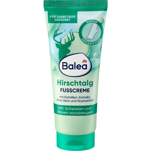 Fußcreme Hirschtalg Balea